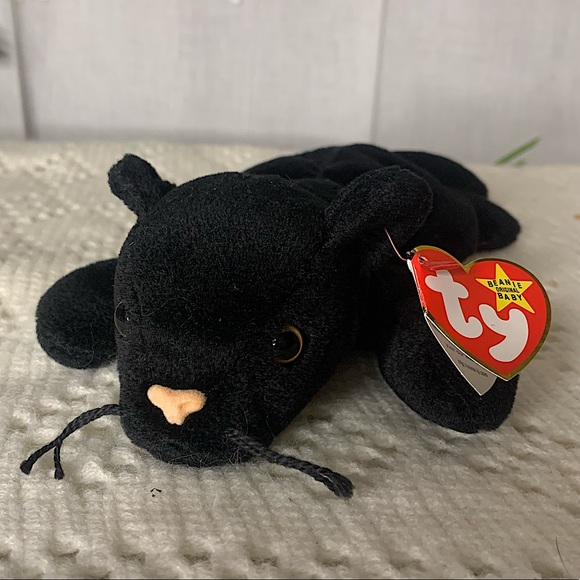 Ty Toys Ty Beanie Babies Velvet Black Cat 995 With Tags Poshmark